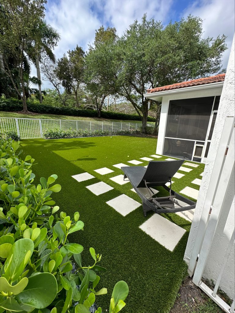 artificial turf installation 